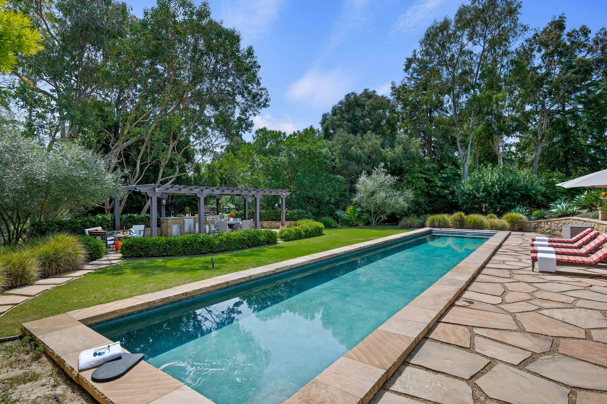 855 Miramonte Drive Santa Barbara, CA 93109 - Photo 43 of 51 a view of swimming pool with a yard
