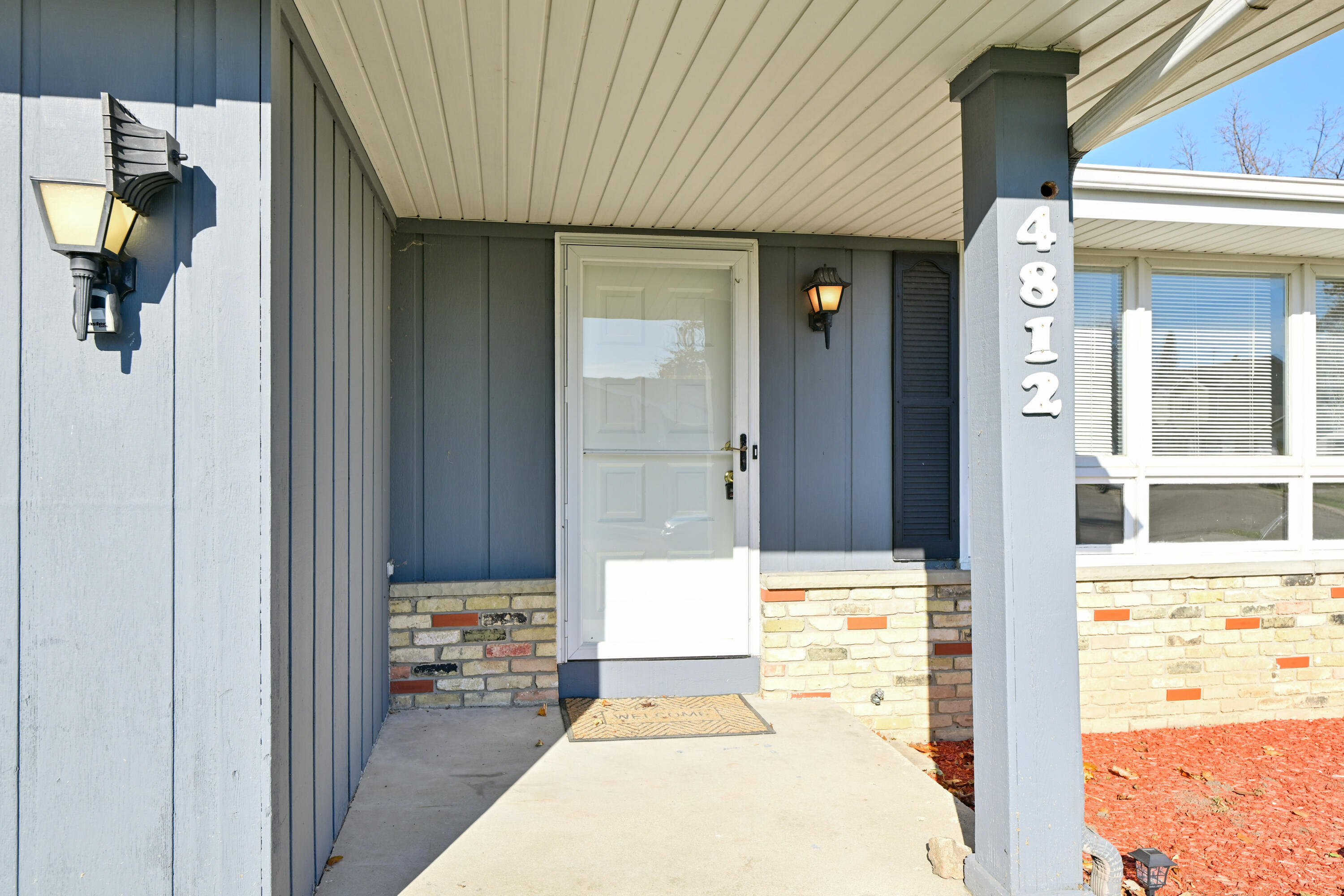 4812 Ridgeway Avenue Racine, WI 53406 - Photo 2 of 27 Front Porch/ Front Door.