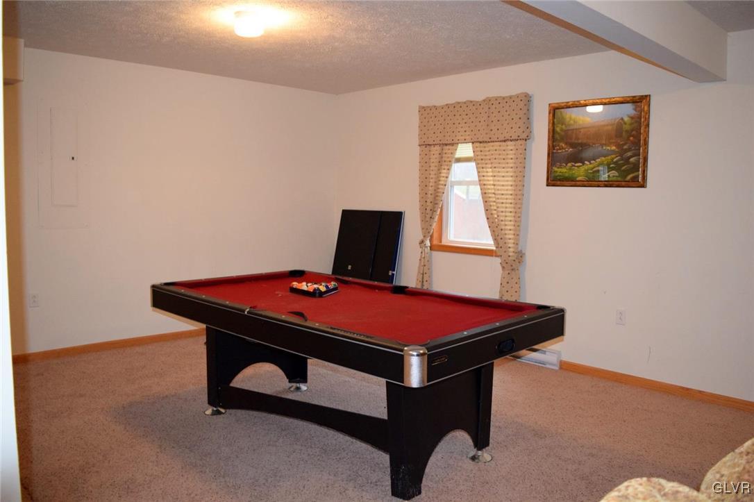 290 Brier Crest Road Blakeslee, PA 18610 - Photo 39 of 43 a room with pool table and windows