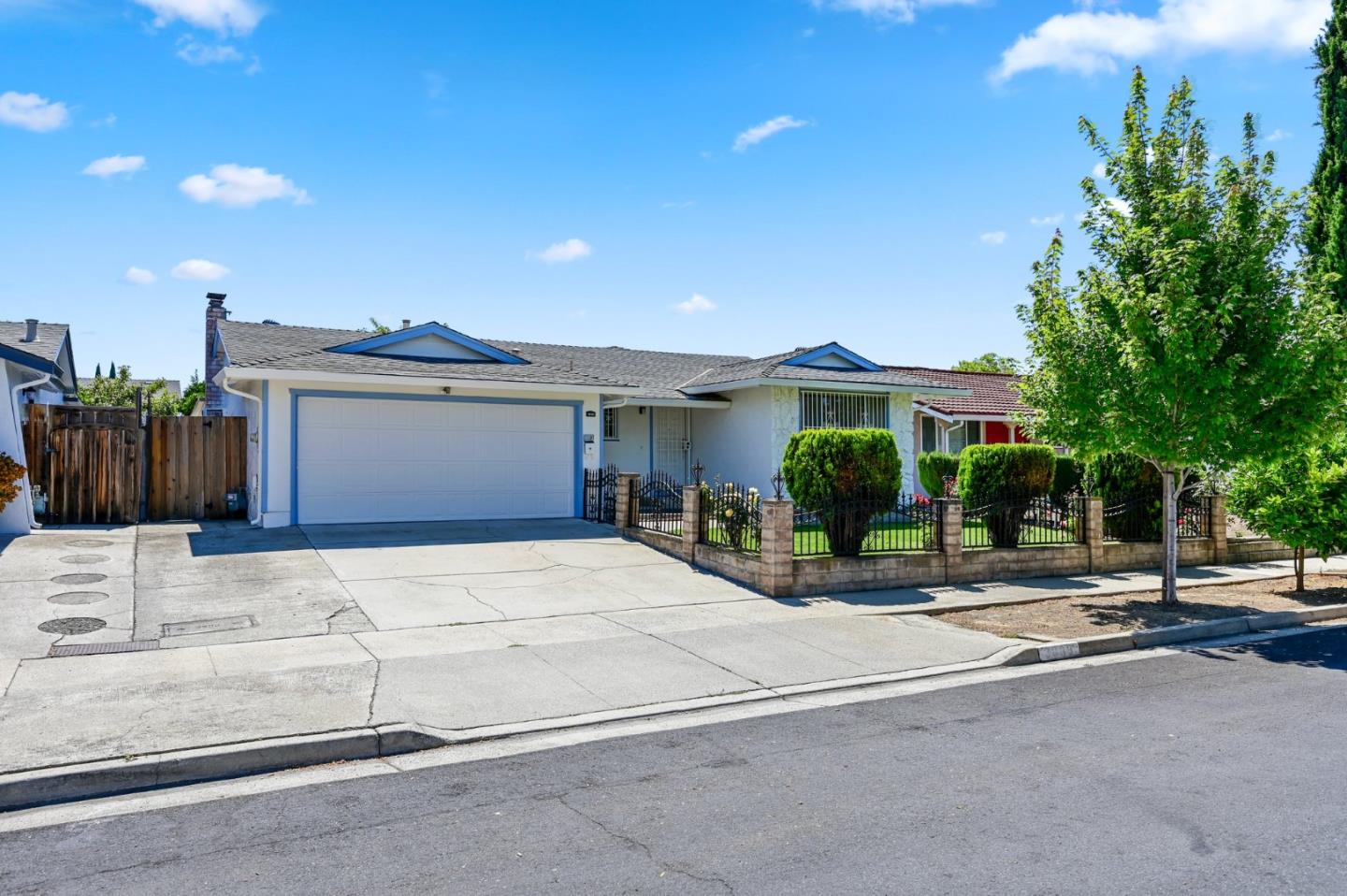 3039 Fenwick Way San Jose, CA 95148 - Photo 1 of 27 a view of a house with a yard and plants
