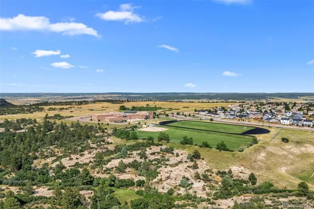 a view of an ocean and beach
