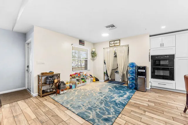 a view of a living room