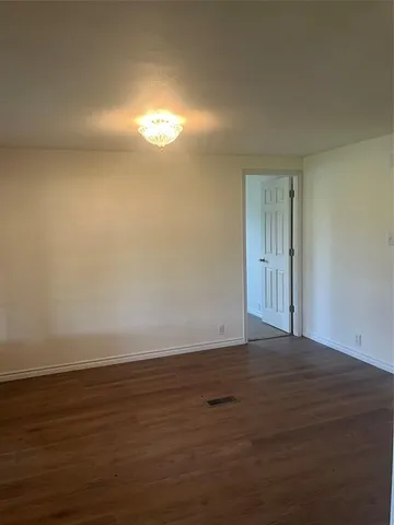 a view of empty room