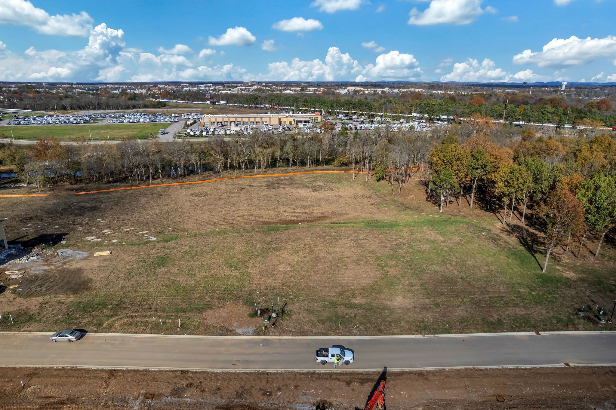 2034 Queenie Johns Drive Murfreesboro, TN 37128 - Photo 6 of 20 a view of a lake with a city