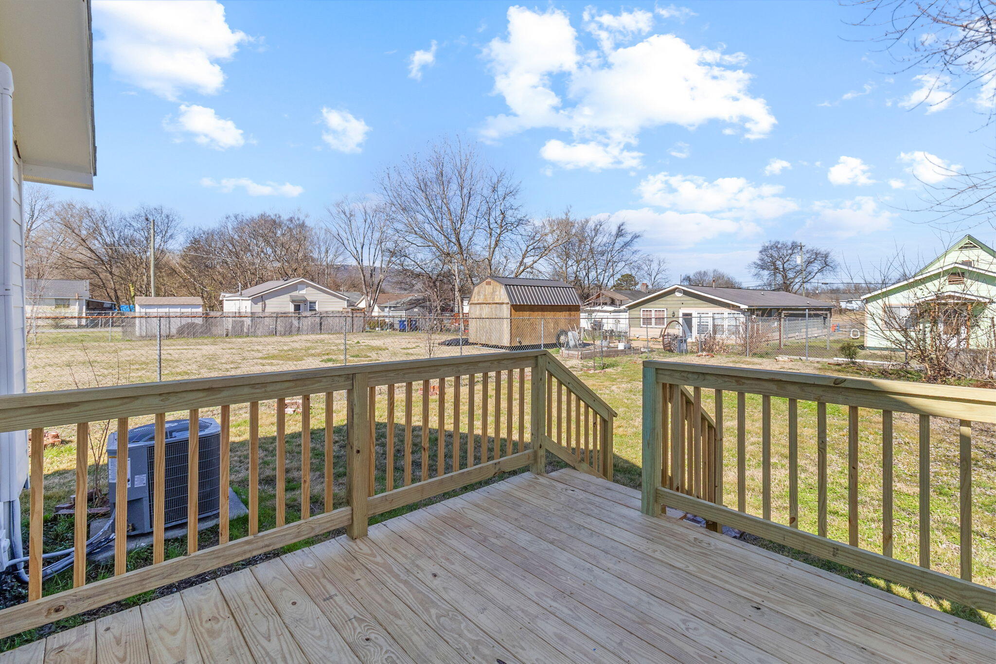 1607 East 50th Street Chattanooga, TN 37407 - Photo 32 of 38 Brand new deck leading to large lawn