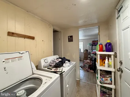 a room with storage and utility