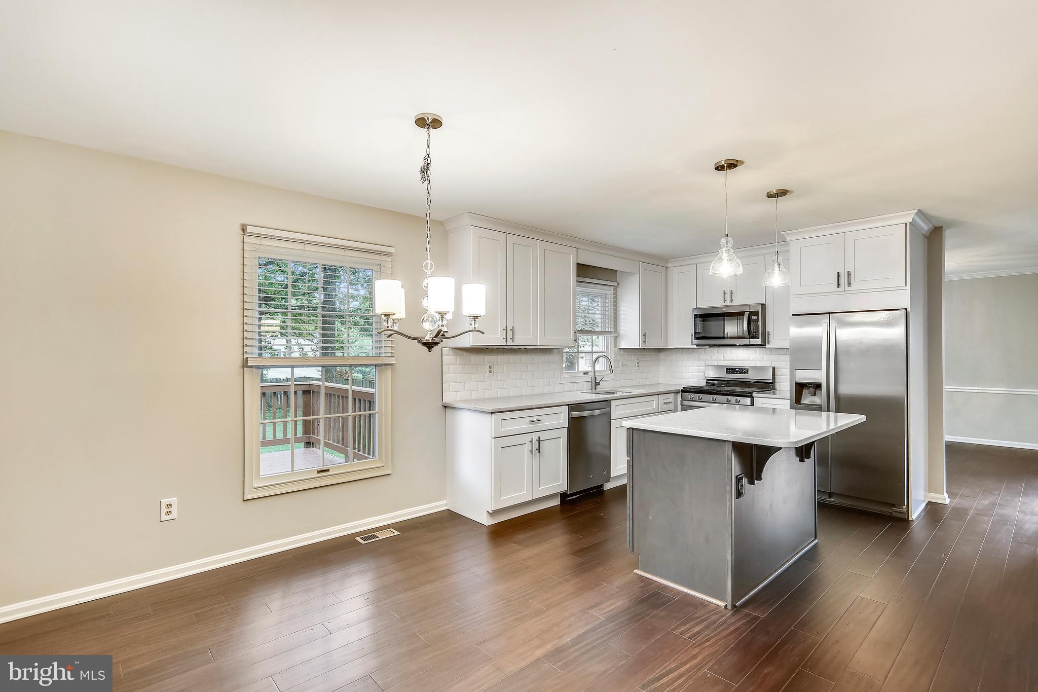 129 Summit Hall Road Gaithersburg, MD 20877 - Photo 15 of 48 RENOVATED kitchen with NEW stainless appliances