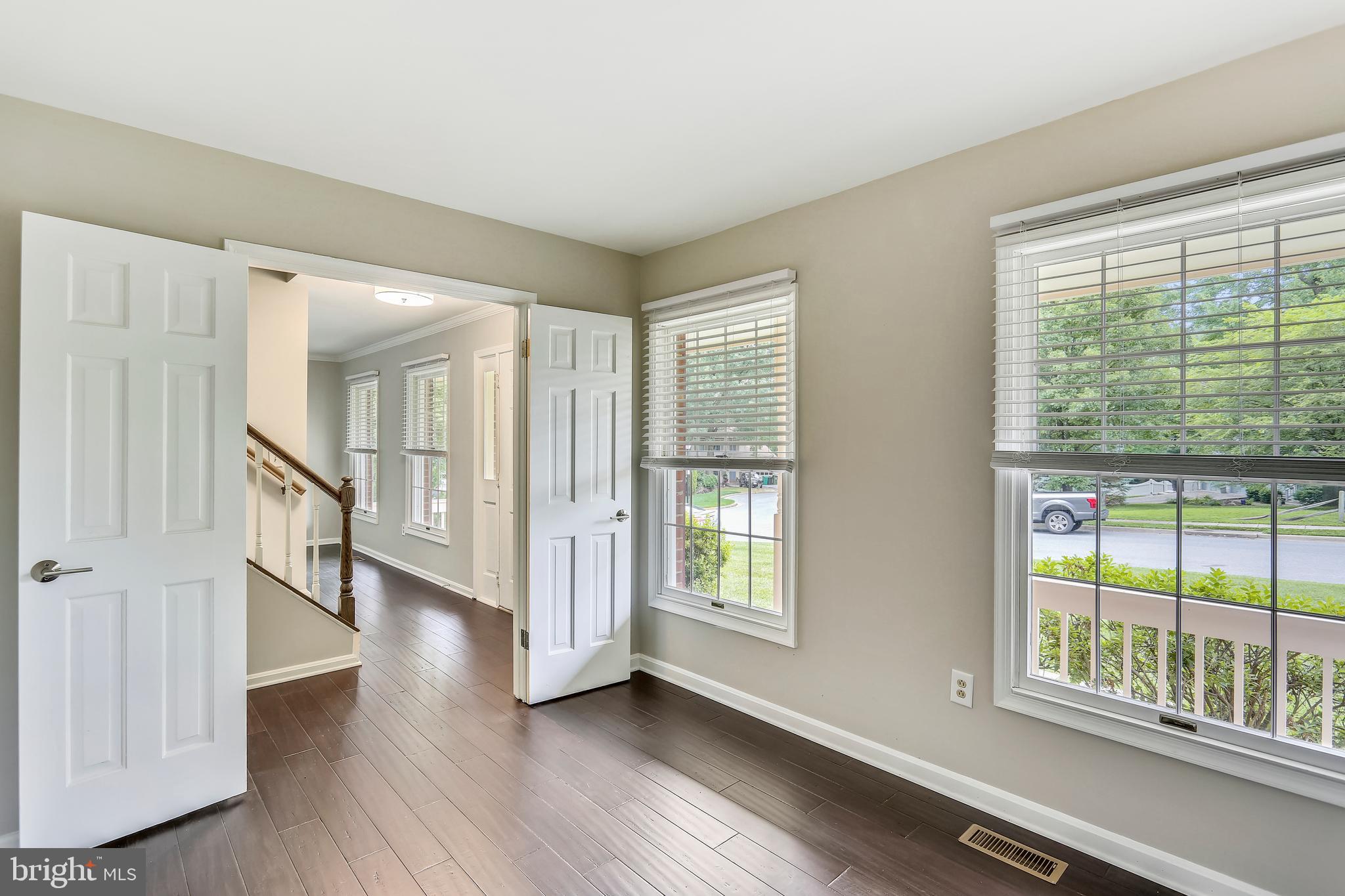 129 Summit Hall Road Gaithersburg, MD 20877 - Photo 7 of 48 Double French door into study