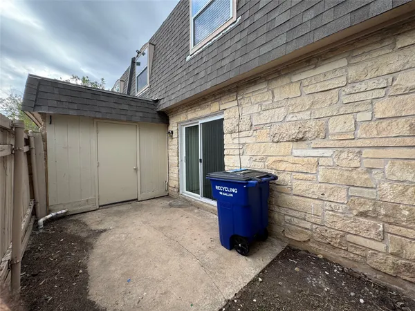 a view of front door of a house