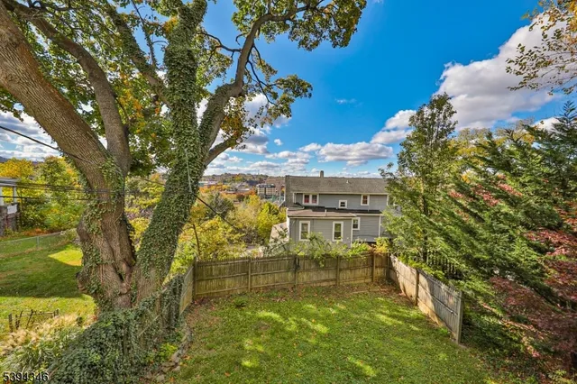 a view of an outdoor space and a yard