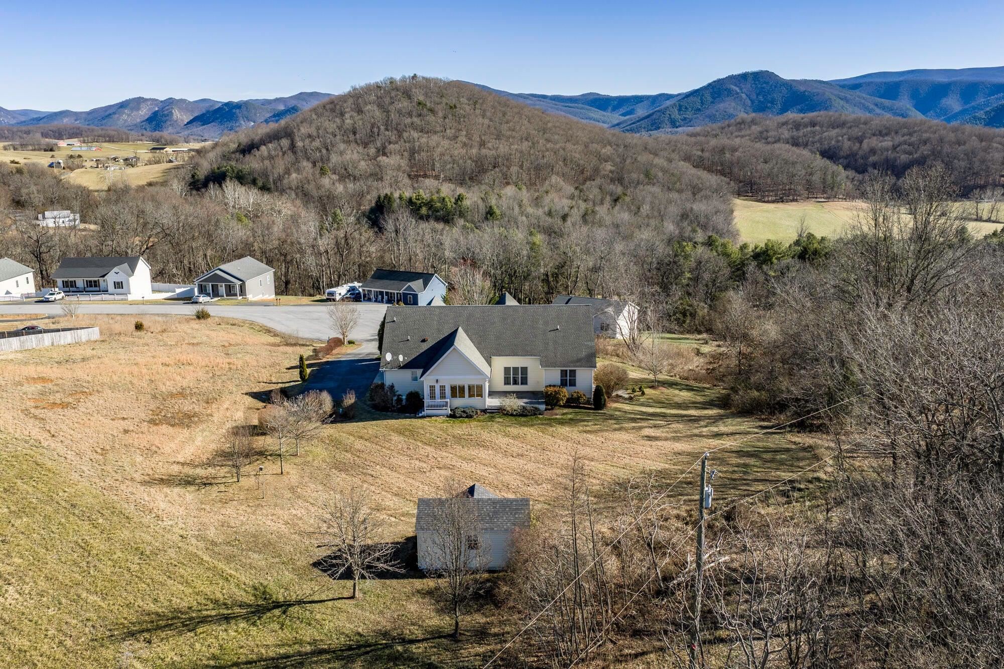 120 Springridge Lane Fairfield, VA 24435 - Photo 5 of 56 a view of a house with a mountain yard