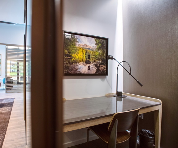 450 East Waterside Drive, Unit 2902 Chicago, IL 60601 - Photo 36 of 44 a view of a room with a table and chairs