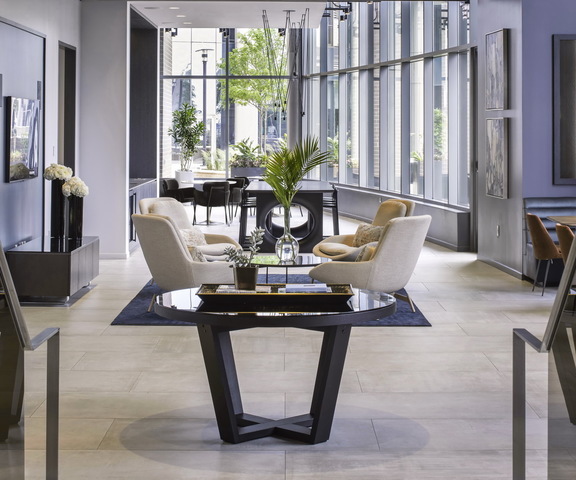 450 East Waterside Drive, Unit 2902 Chicago, IL 60601 - Photo 41 of 44 a view of a dining room with furniture window and outside view