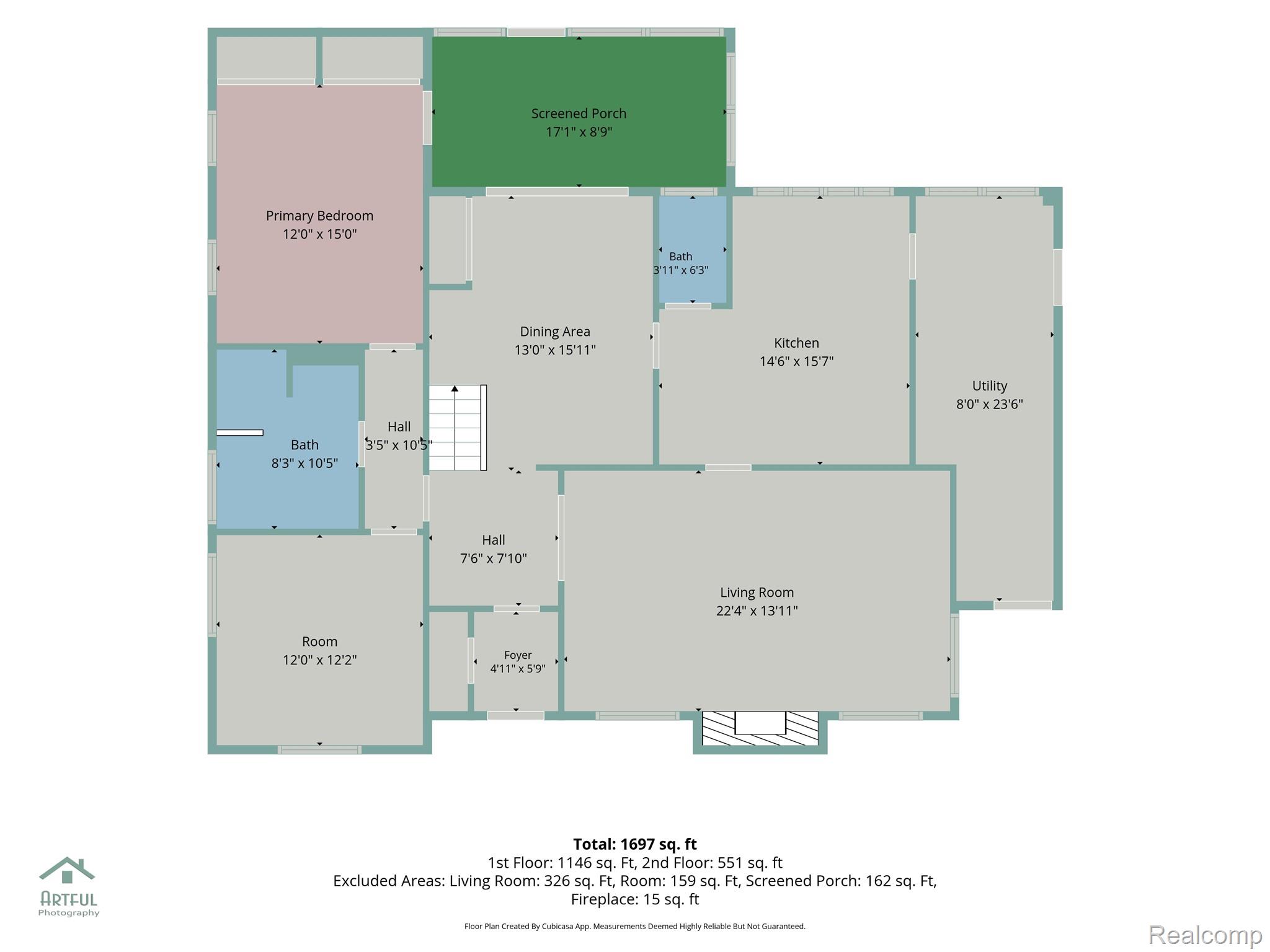 17620 Cornell Road Southfield, MI 48075 - Photo 27 of 29 Floor plan