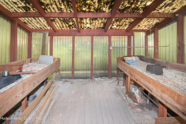 a view of a back yard of the house