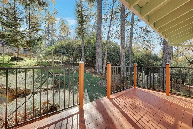 a view of a house with wooden floor