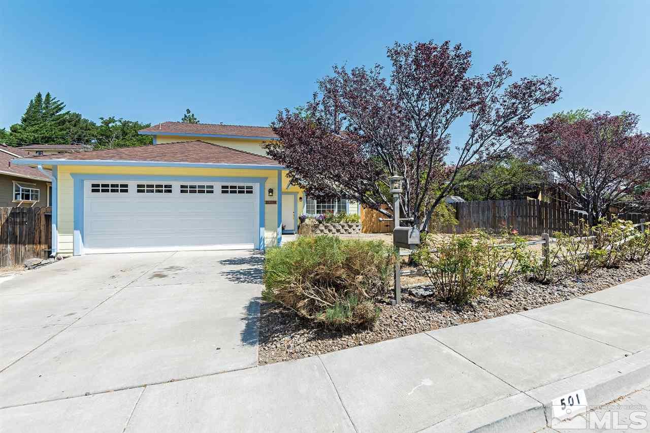501 Tarn Way Reno, NV 89503 - Photo 1 of 1 a front view of a house with garden