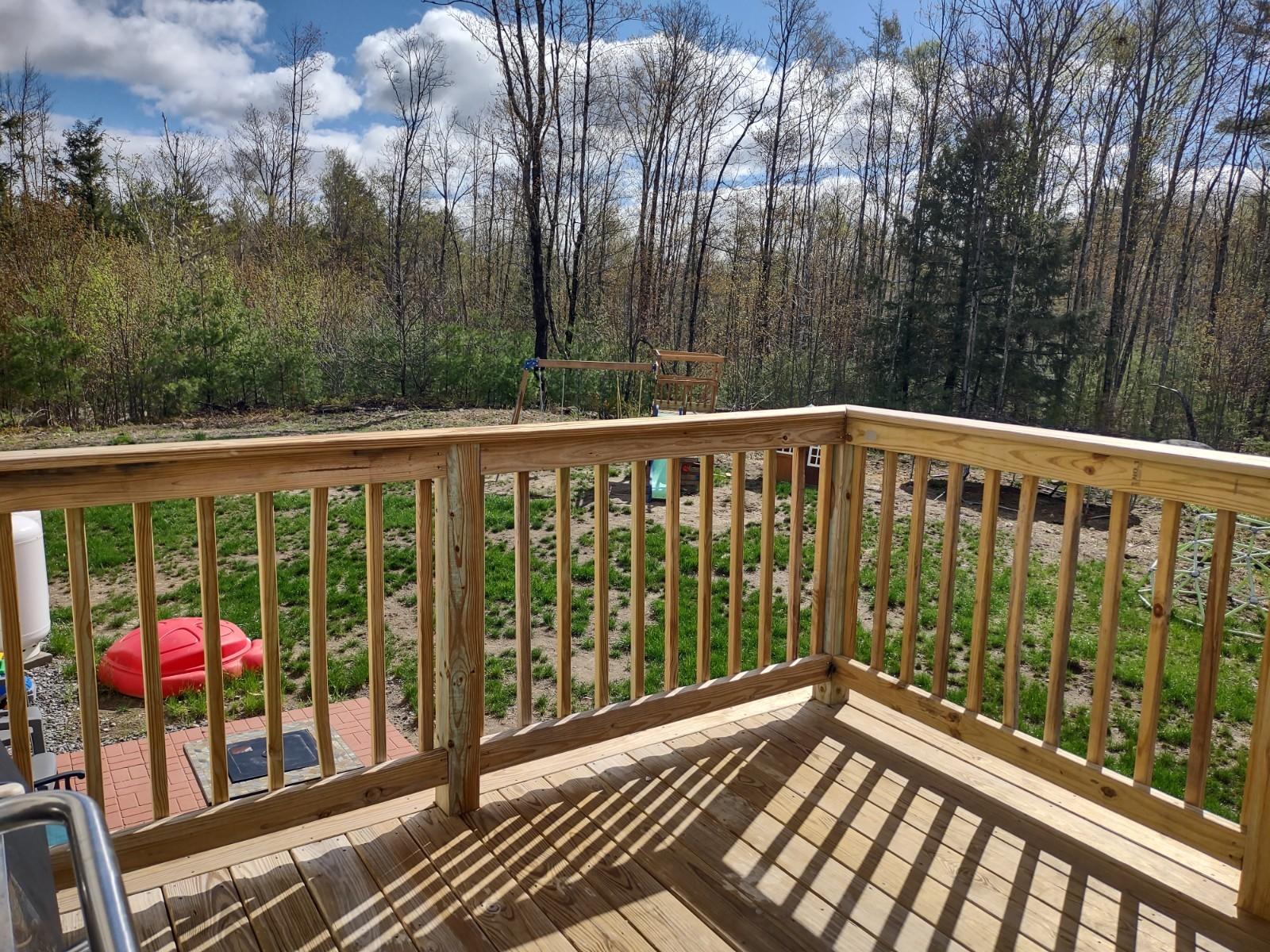 10 Day Farm Road Hollis Center, ME 04042 - Photo 6 of 36 deck of dining area