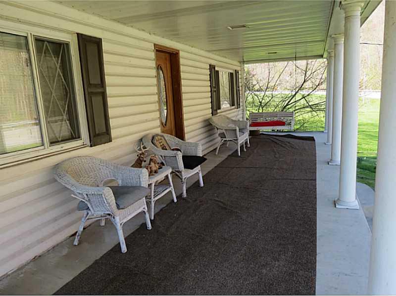 195 Smith Creek Road Spraggs, PA 15362 - Photo 14 of 25 Other. 9 x36 Front Covered Porch