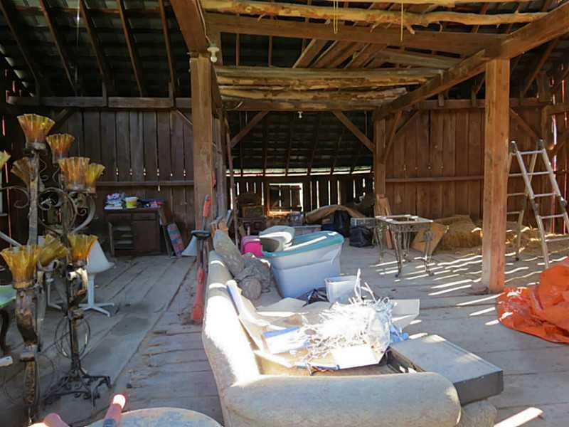 195 Smith Creek Road Spraggs, PA 15362 - Photo 18 of 25 Stable/Barn. Inside Barn... Storage...