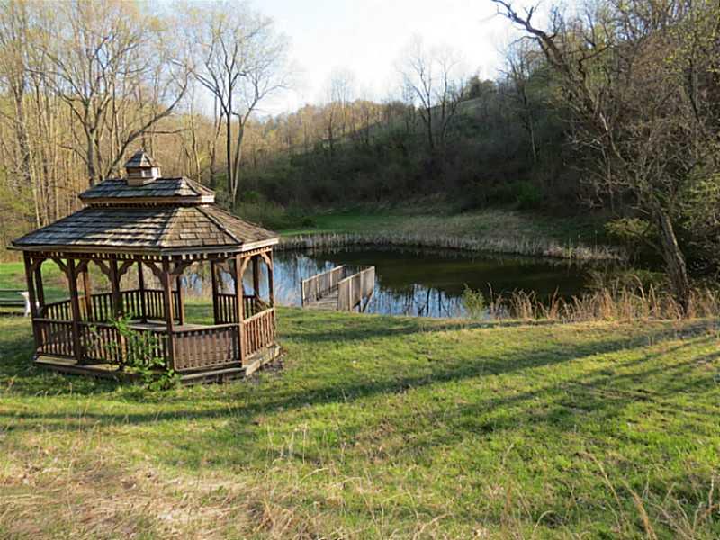 195 Smith Creek Road Spraggs, PA 15362 - Photo 3 of 25 Other. Serenity... your own Gazebo, Stocked Pond.