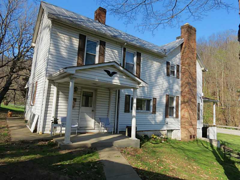 195 Smith Creek Road Spraggs, PA 15362 - Photo 22 of 25 Exterior Front. Side of home...