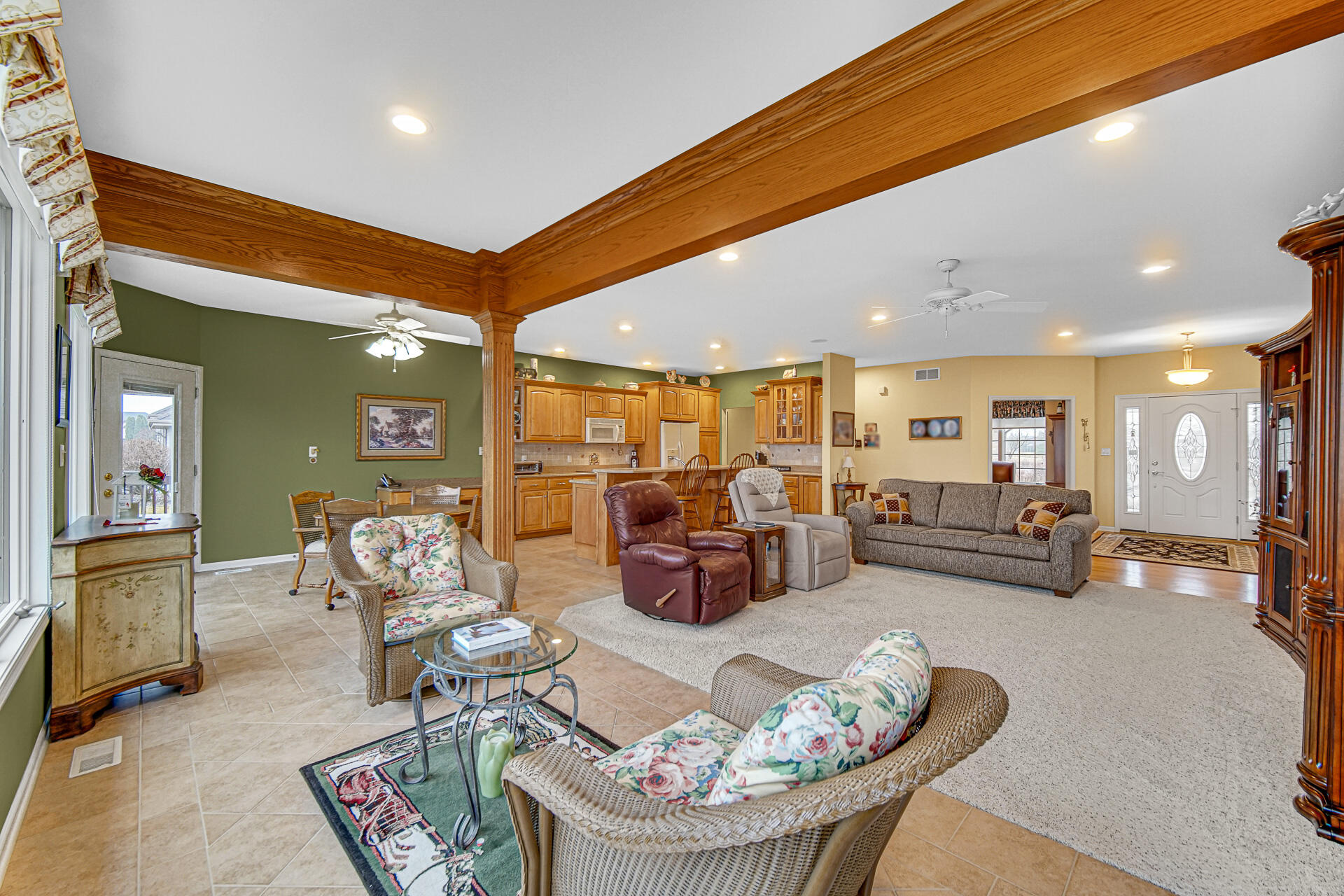 1718 Silver Hawk Drive Crown Point, IN 46307 - Photo 6 of 29 a living room with furniture and a table
