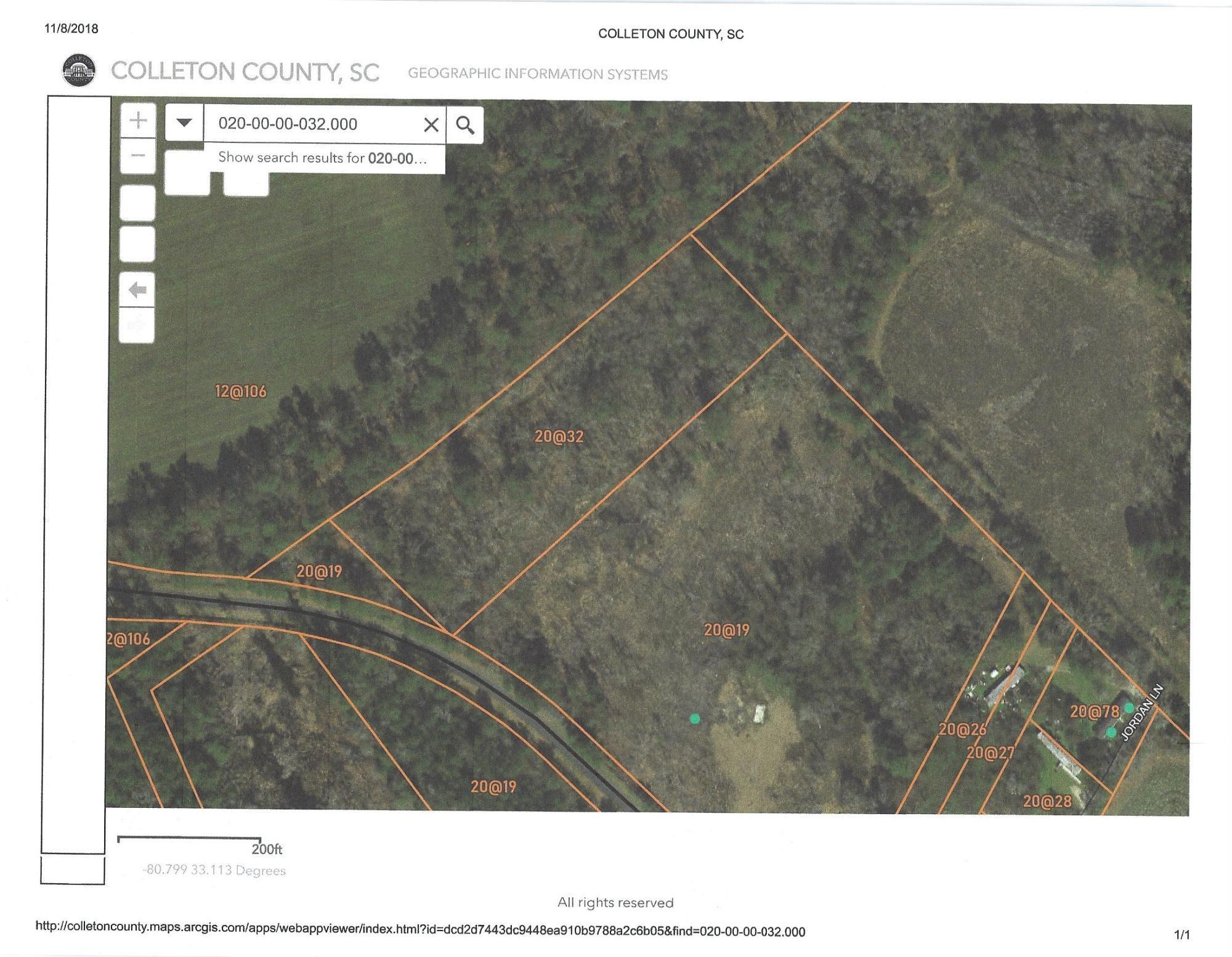 0 Gar Road Smoaks, SC 29481 - Photo 1 of 1 0 Gar Rd Aerial