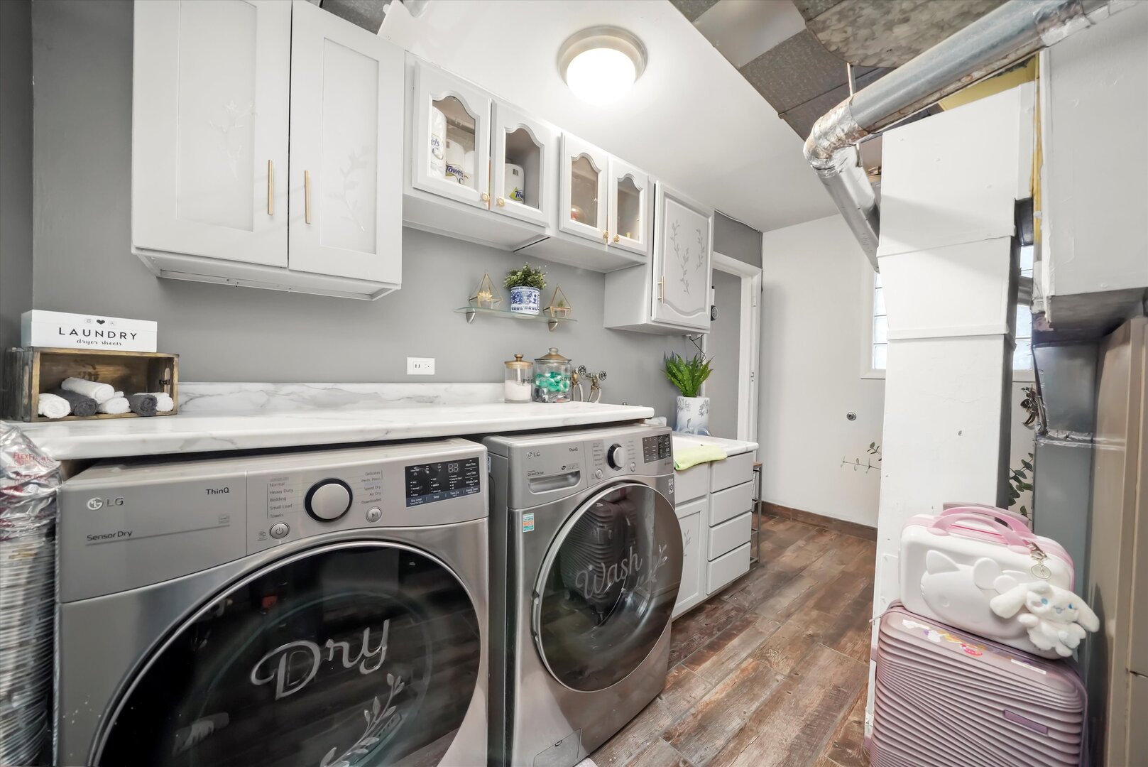 17702 Bernadine Street Lansing, IL 60438 - Photo 39 of 41 a utility room with dryer and washer