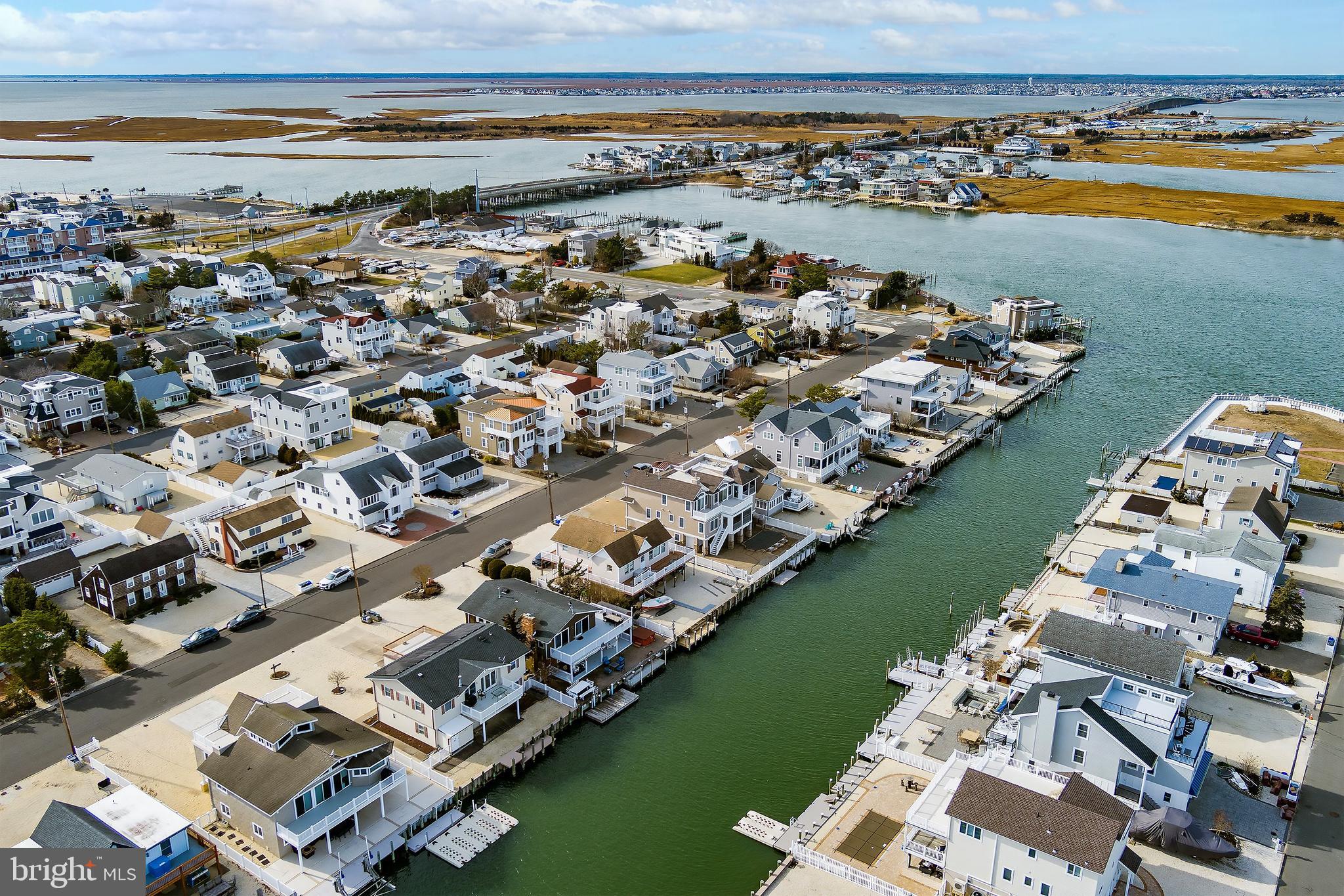 329 West 5th Street Ship Bottom, NJ 08008 - Photo 46 of 47 an aerial view of a city with ocean view