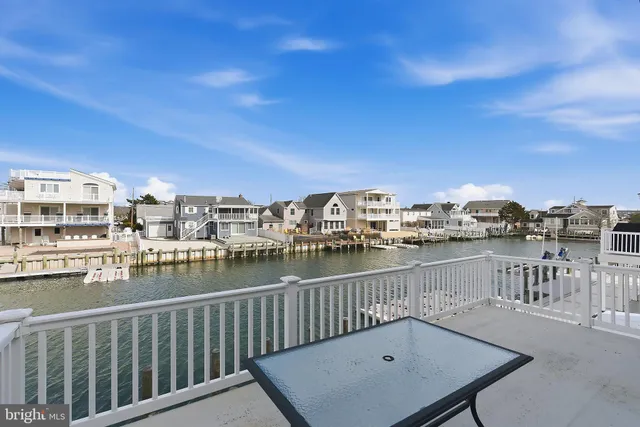 a view of a balcony with city view