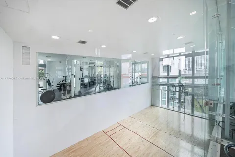 a view of a city with tall buildings