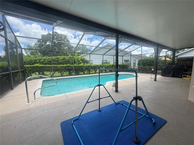 a view of a swimming pool