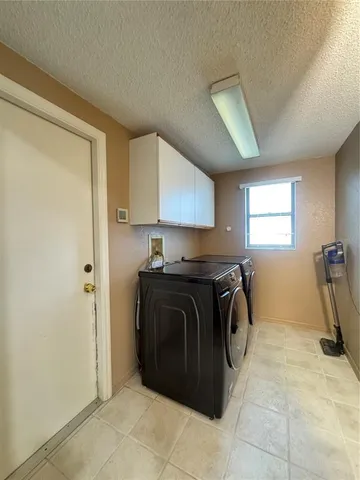 a view of a big yard next to a building