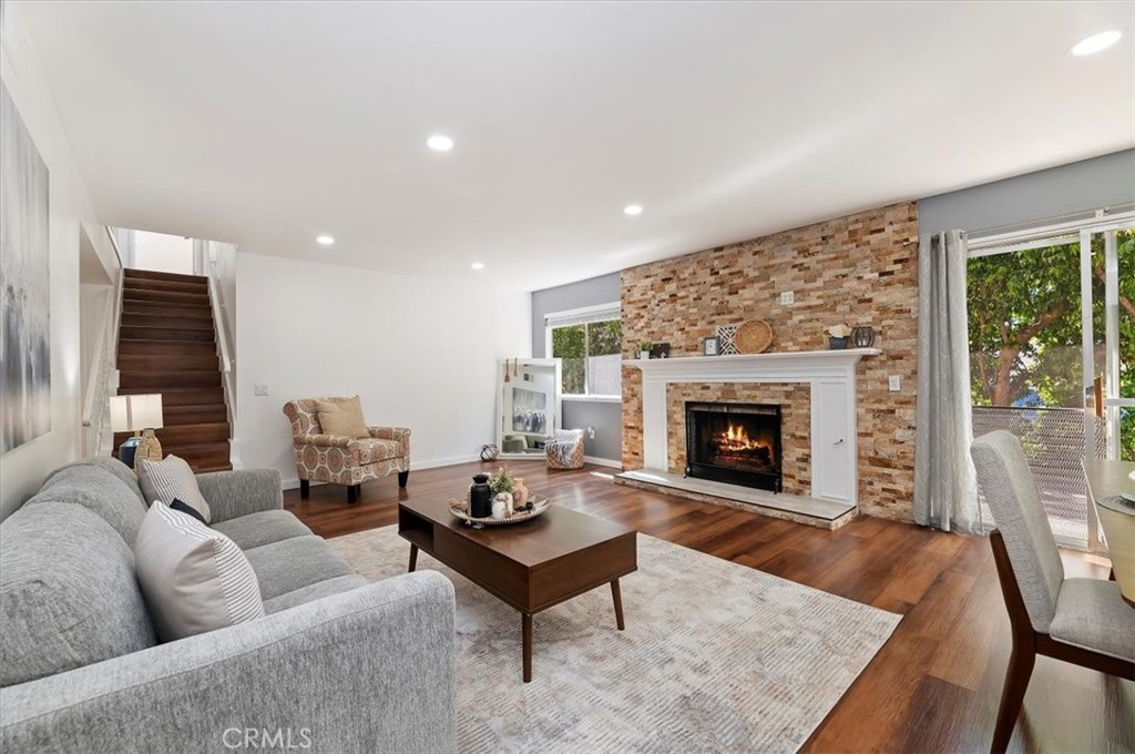 770 Libby Drive Riverside, CA 92507 - Photo 9 of 41 Living Room & Fireplace