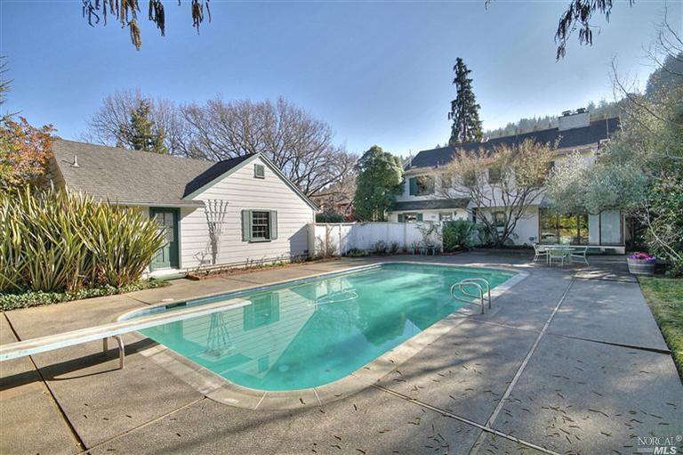 188 Lagunitas Road Ross, CA 94957 - Photo 1 of 1 a view of a house with backyard and sitting area