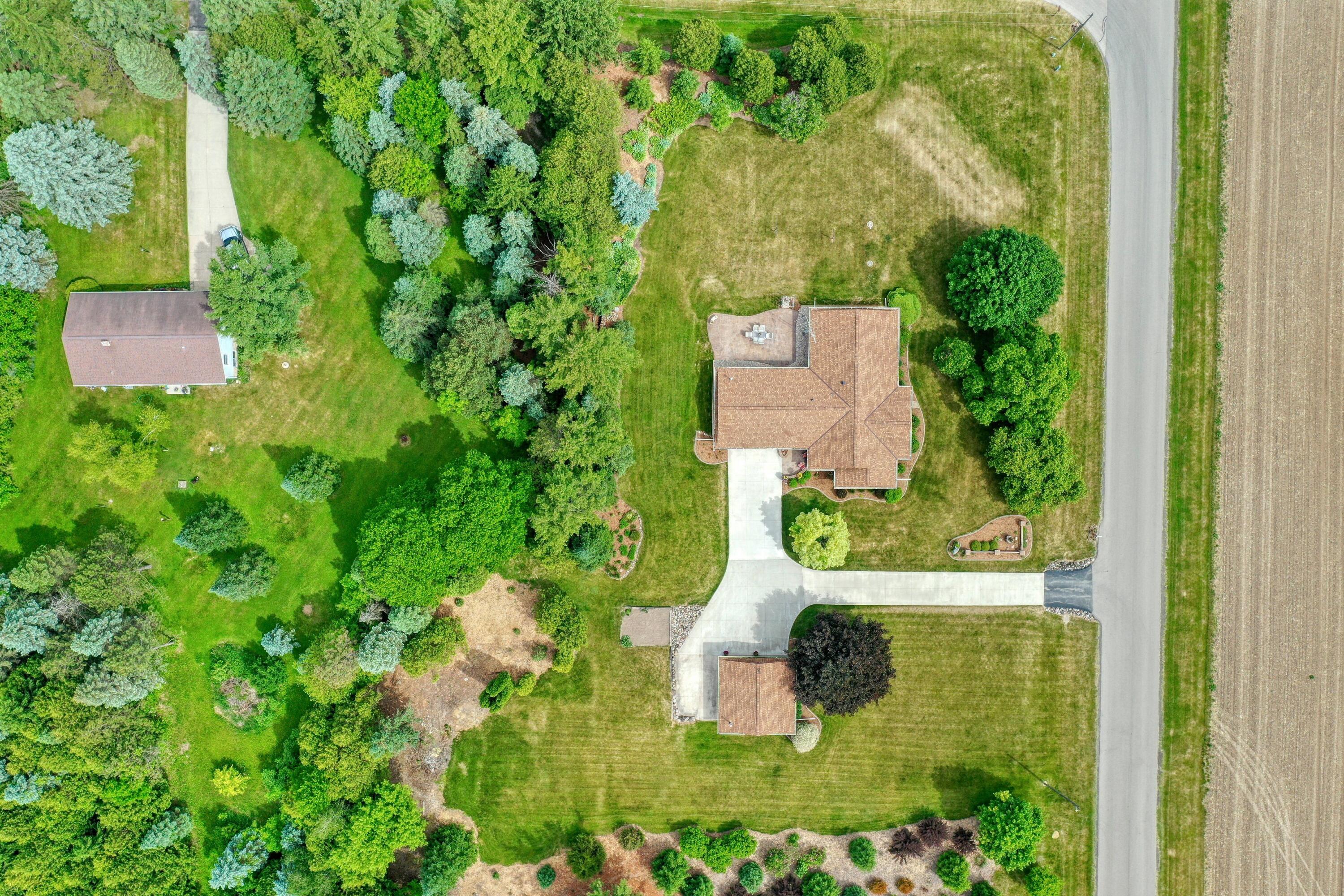 6715 Alpine Drive Addison, WI 53090 - Photo 45 of 59 View From Above