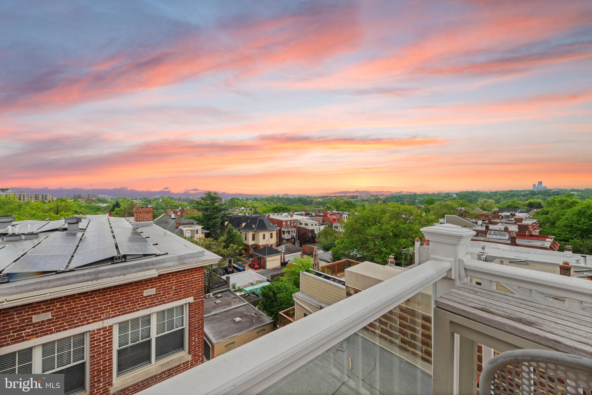 3220 17th Street Northwest, Unit 309 Washington, DC 20010 - Photo 23 of 25 a view of a city from a terrace