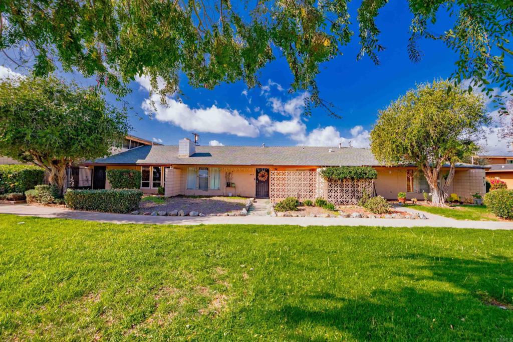 514 Shady Lane, Unit C El Cajon, CA 92021 - Photo 2 of 32 a house view with a sitting space and garden
