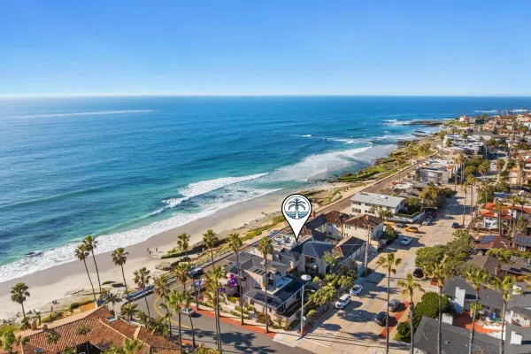 a view of ocean view with beach