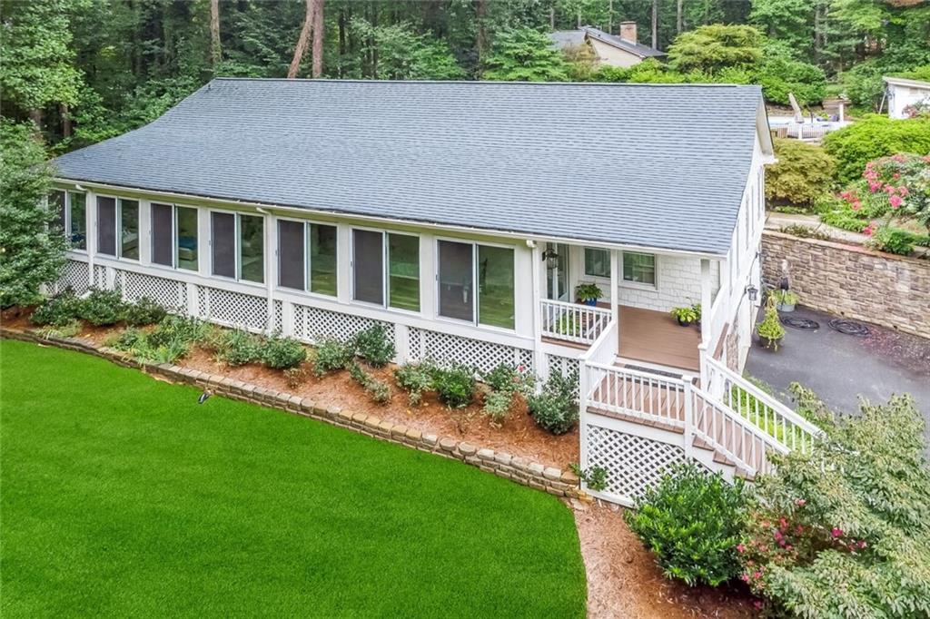 3701 Shallowford Road Marietta, GA 30062 - Photo 49 of 49 front view of a house with a yard