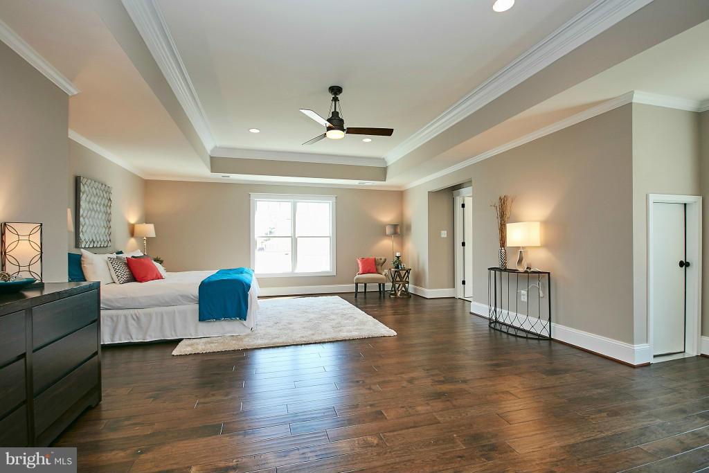1871 Beulah Road Vienna, VA 22182 - Photo 12 of 30 a living room with fireplace furniture and a wooden floor