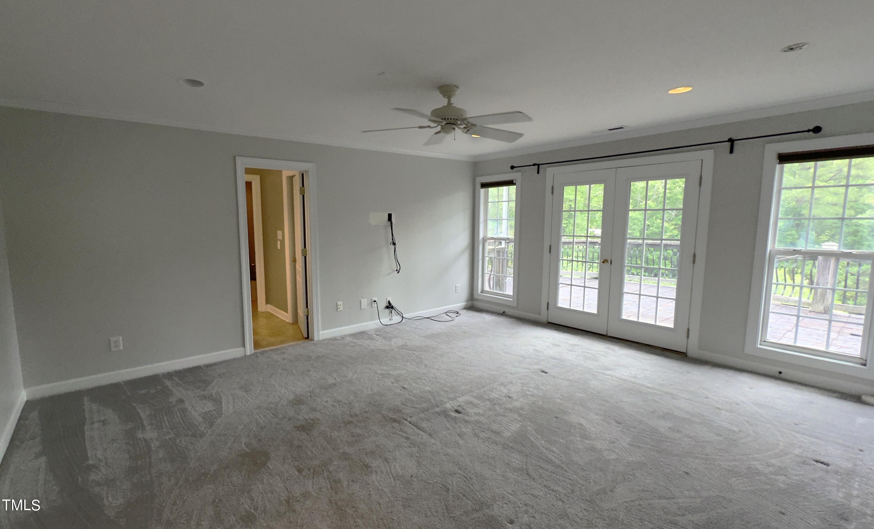 1911 South Mineral Springs Road Durham, NC 27703 - Photo 13 of 31 a view of an empty room with a window