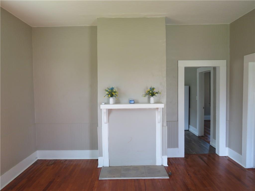 293 4th Street Cedartown, GA 30125 - Photo 6 of 15 a view of hallway with wooden floor