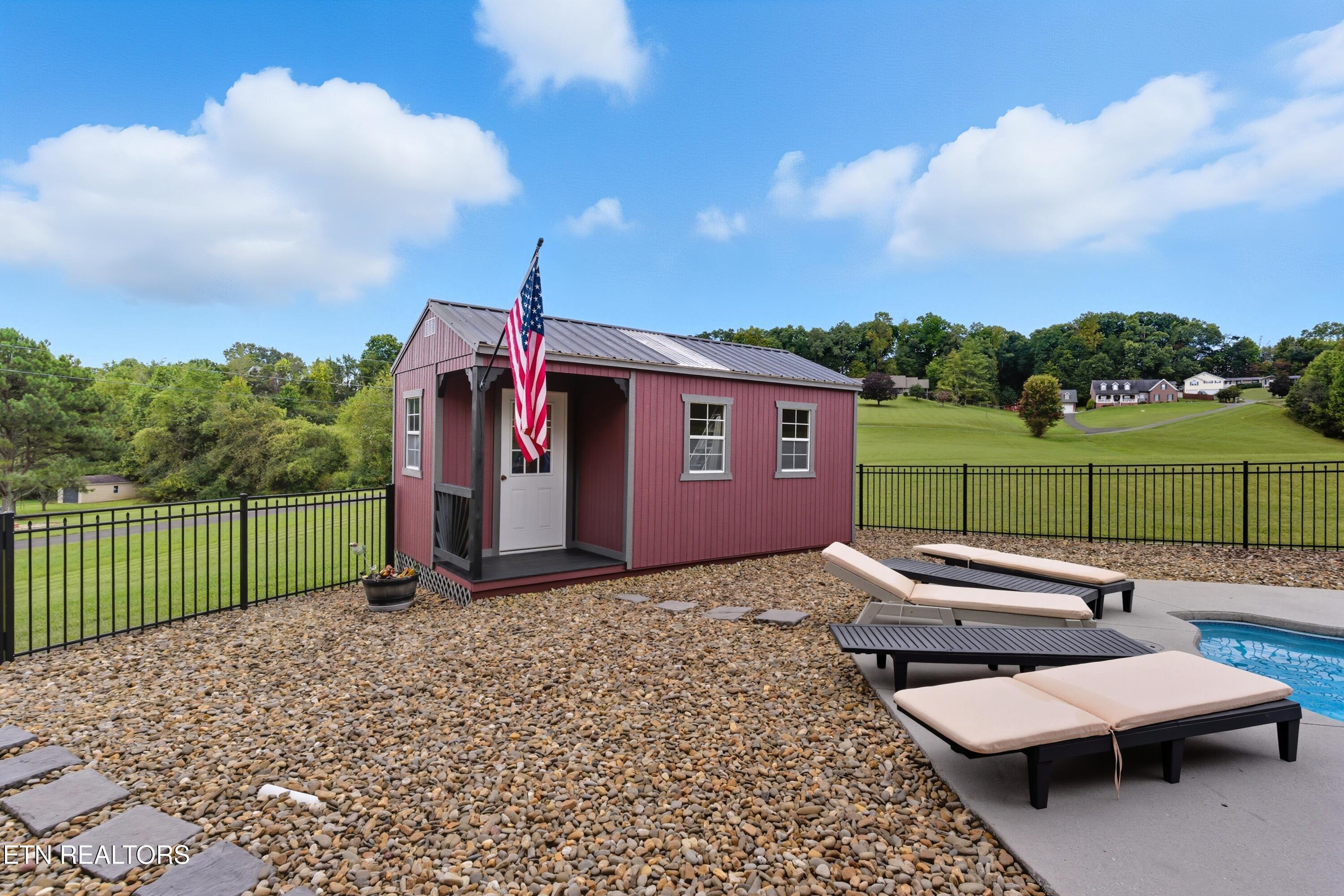 8261 Greenwell Road Knoxville, TN 37938 - Photo 47 of 55 pool/ storage shed