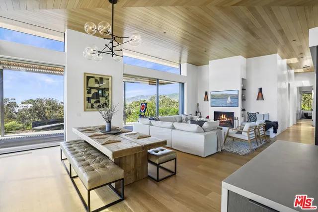 a kitchen with a sink cabinets and outdoor living room