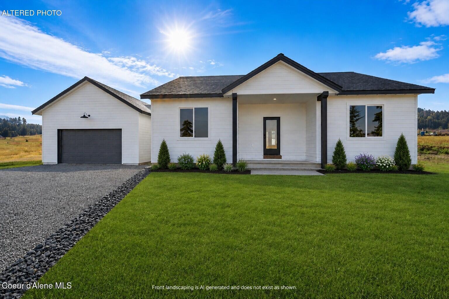 1047 Merideth Road Plummer, ID 83851 - Photo 28 of 56 Front Yard AI landscaping