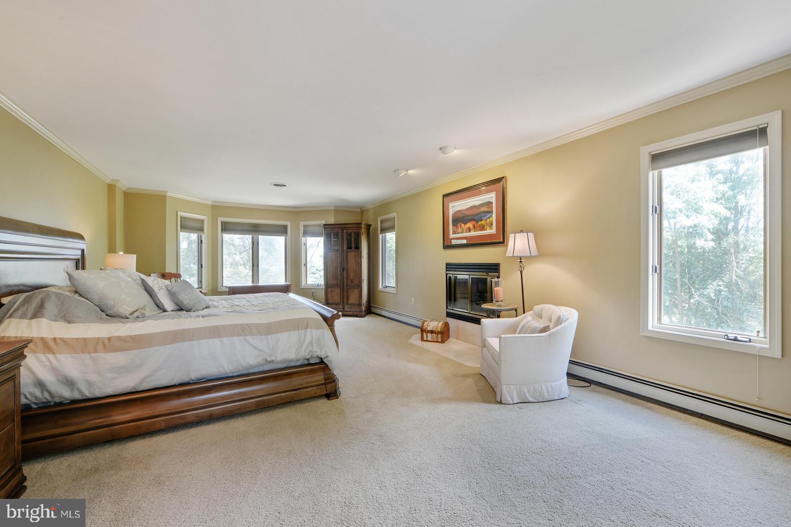 351 Sawmill Road Hamilton, NJ 08620 - Photo 17 of 32 Master Suite w/ Fireplace