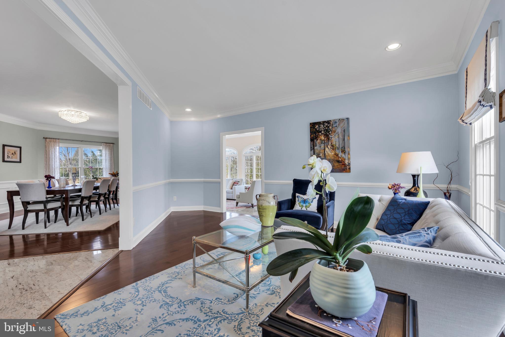 317 Christopher Drive Princeton, NJ 08540 - Photo 11 of 66 a living room with furniture potted plant and open kitchen view