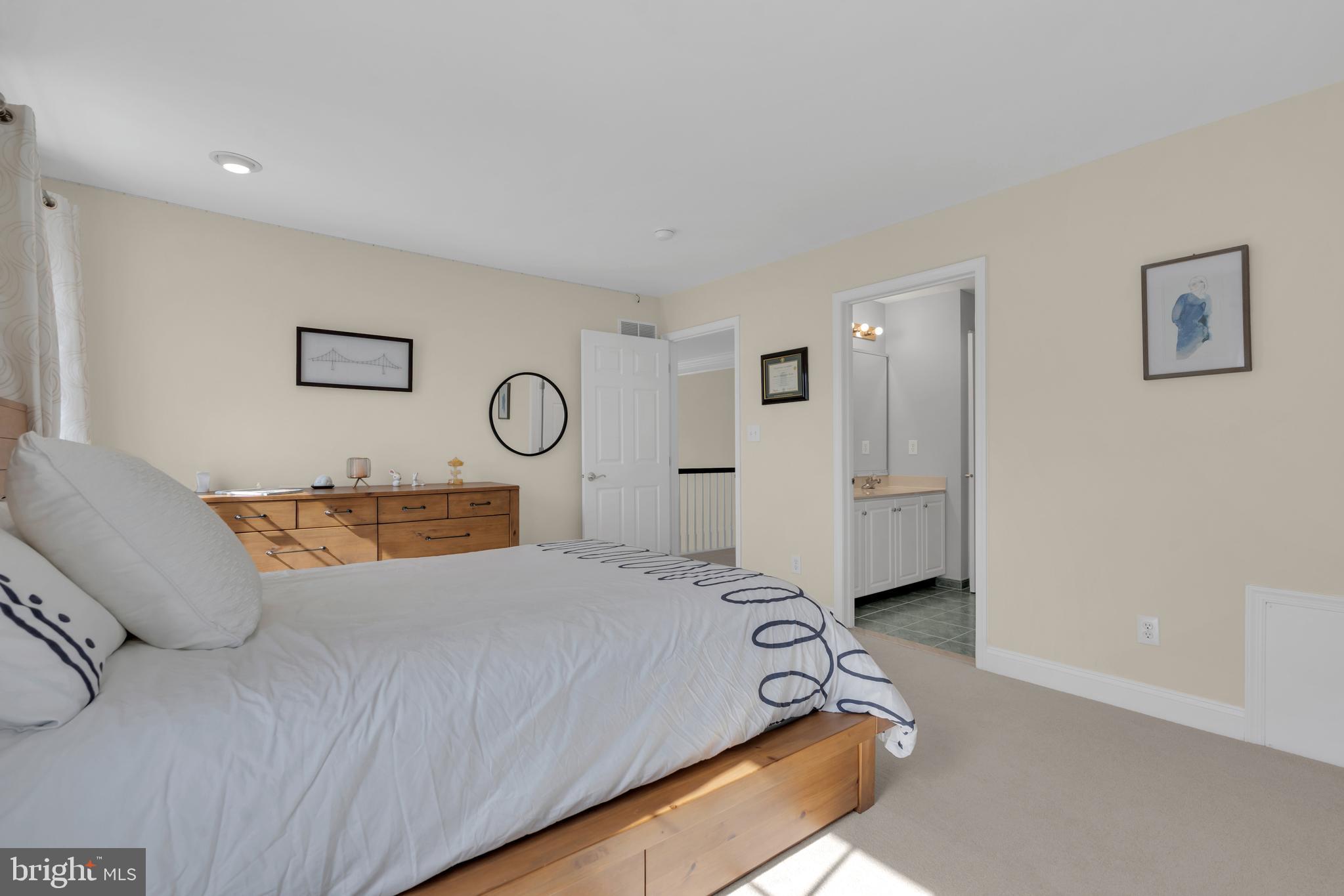 317 Christopher Drive Princeton, NJ 08540 - Photo 47 of 66 a bed room with a bed and a lamp